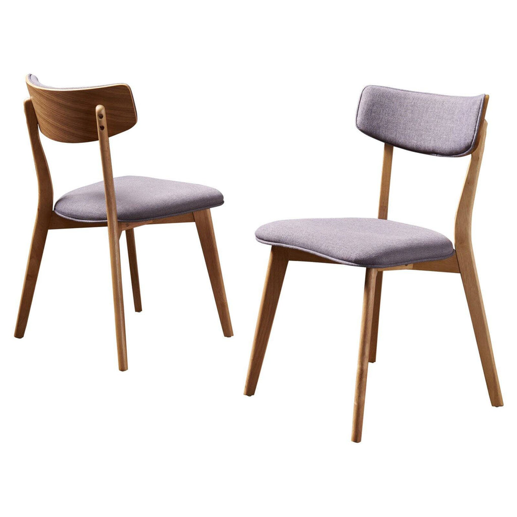 Fabric Dining Chairs - Set of 2 H225