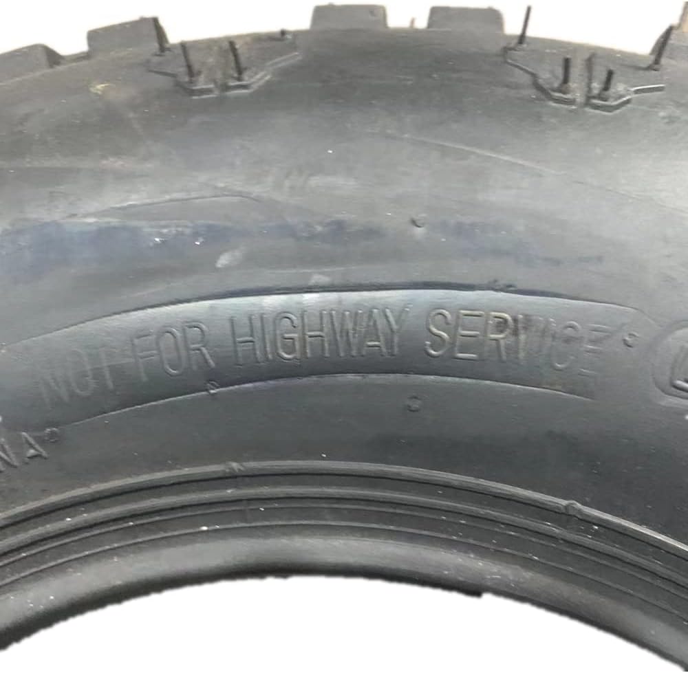 Complete Set of 4 ATV UTV Tires 21x7-10 Front & 20x10-9 Rear 4 PR Tubeless All-Terrain Tires E57328