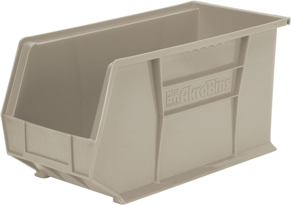 Yellow Plastic Storage Bin Hanging Stacking Containers 6-Pack C935