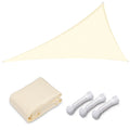 Off White Triangle Sun Shade Sail Canopy R4335