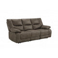 Gray Reclining USB Sofa L935