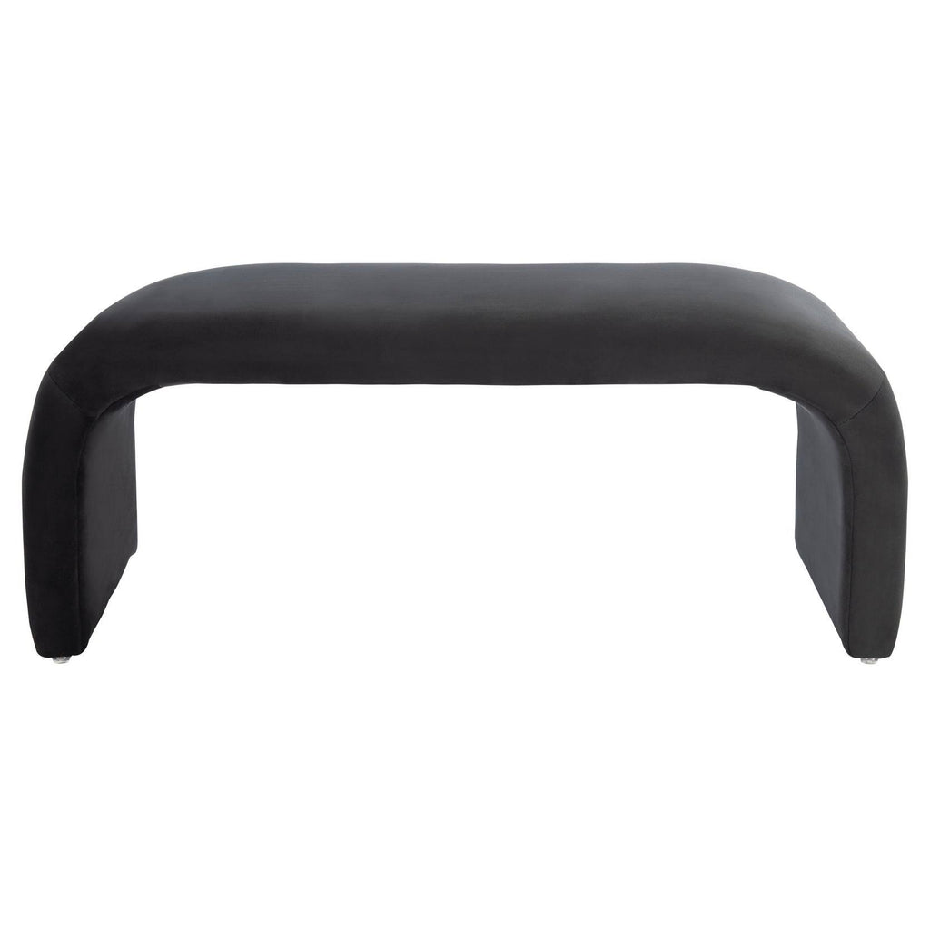 Black Accent Bench D6764