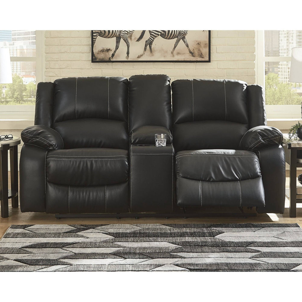 Reclining Loveseat with Console F453