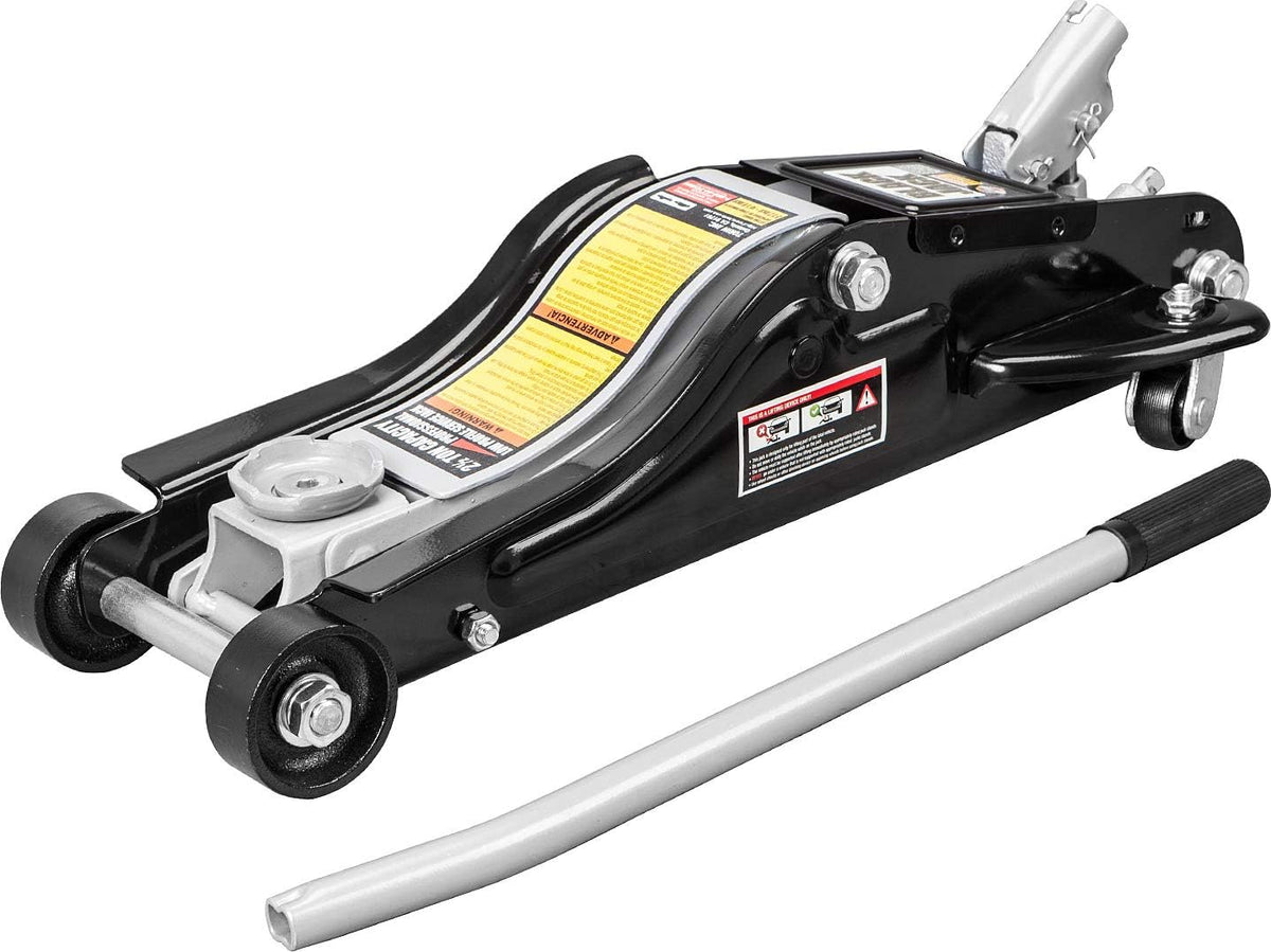 Hydraulic Low Profile Service Jack, 4 Ton Capacity, Black U103