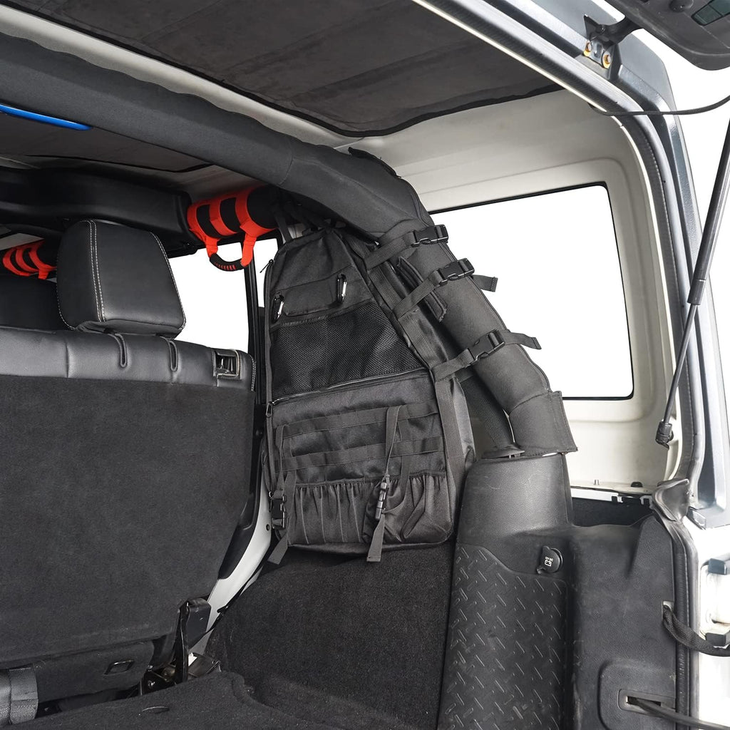 2X Roll Bar Storage Bag Cargo Cage Multi-Pockets Organizers Tool Storage M185123