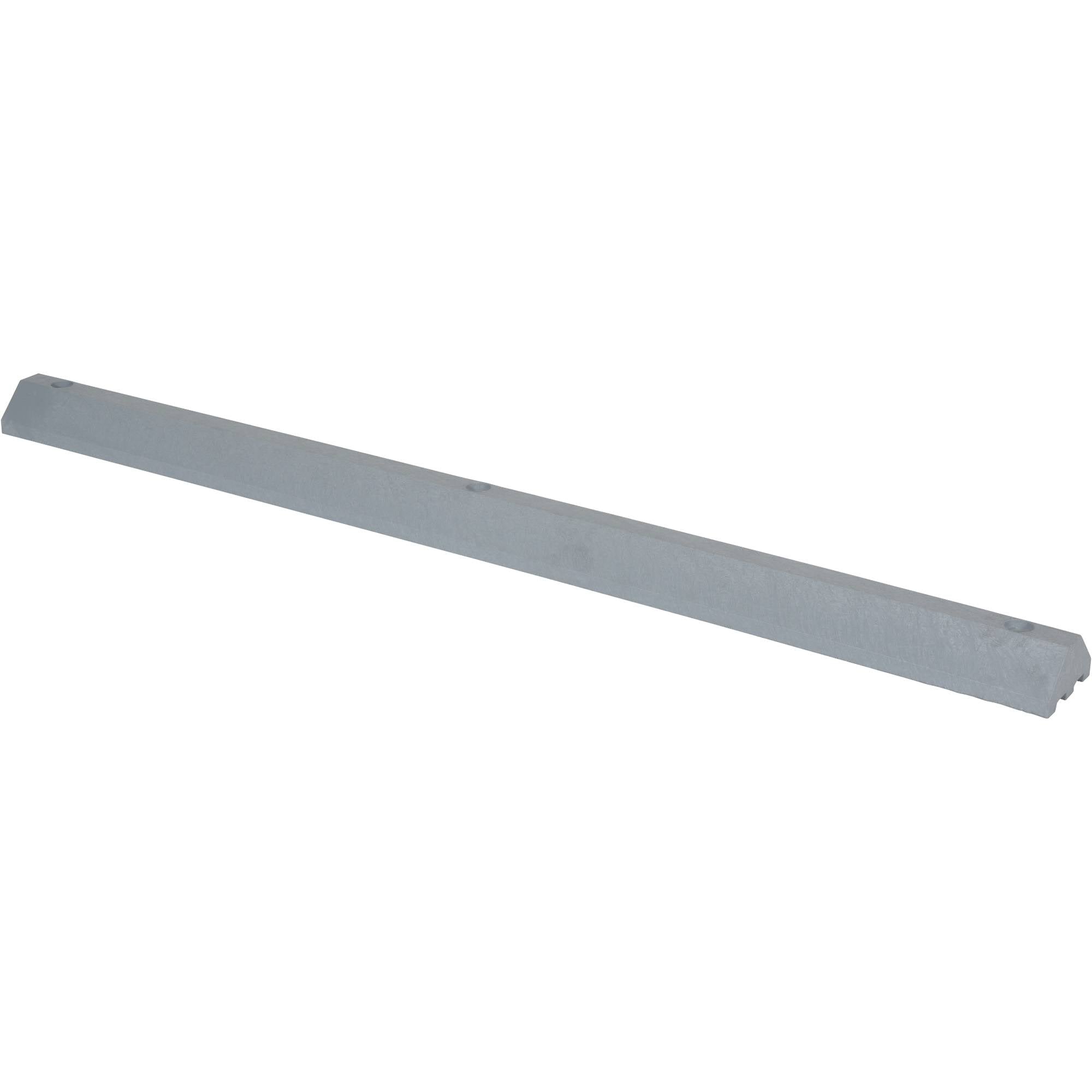 Gray Recycled Plastic Car Stop 72 in H438