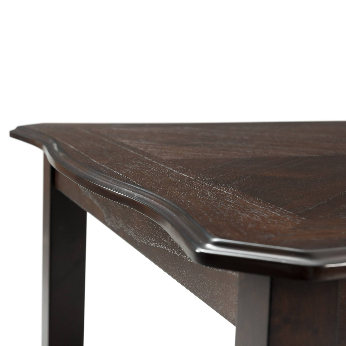 5pc Espresso Brown Dining Set Z163279