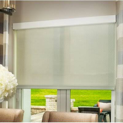 White Roller Shade Q843
