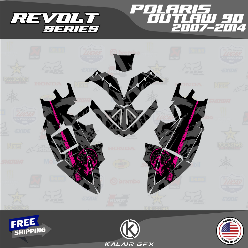 GFX Graphics Kit for Polaris OUTLAW90 Y193351