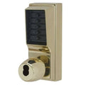 Combination Entry Cylindrical Knob Lock with Key Override T6088