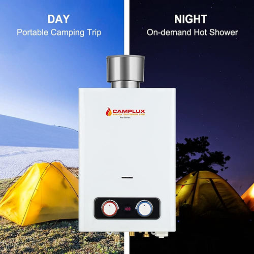 1.58 GPM Outdoor Propane Water Heater with S/S Rain Cap Z243