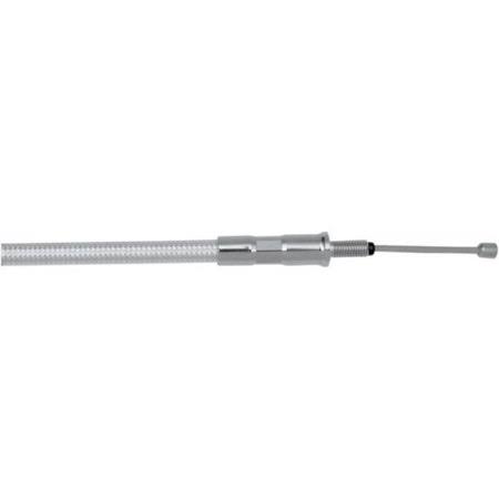 Polished Stainless Steel Braided Clutch Cable D953