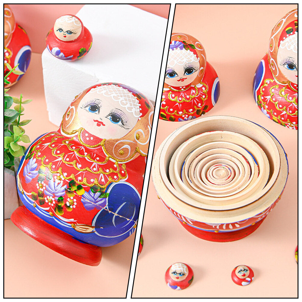 Wooden Matryoshka Dolls Nesting Russian Dolls C810549