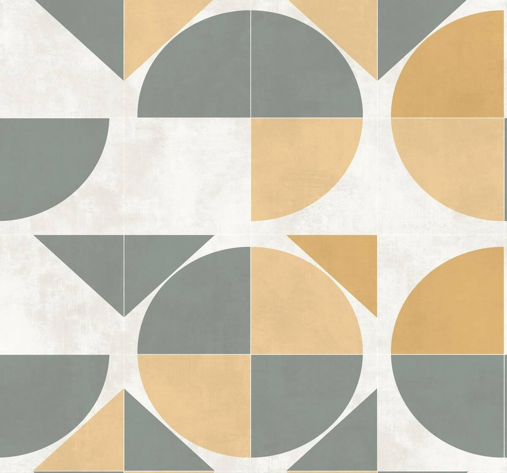 Yellow Radius Wallpaper A835024