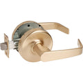 Satin Bronze Cylindrical Passage Lever Set J918