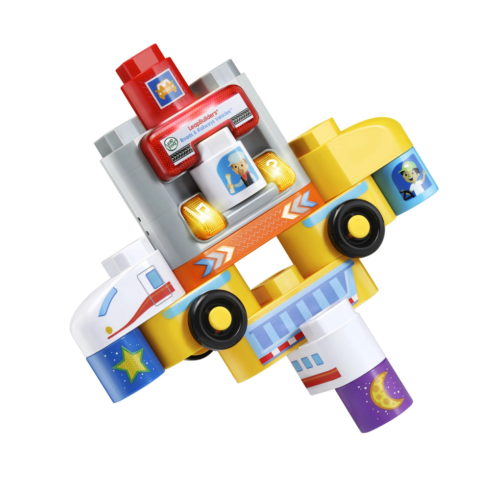 LeapBuilders Roads and Railways Vehicles With Smart Star I9586