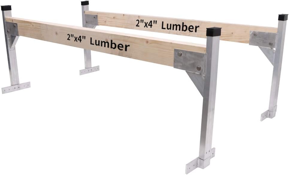 Aluminum Roof Ladder Rack Bracket for Trailers Z690292