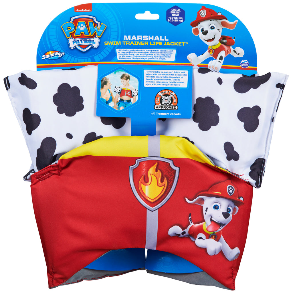Paw Patrol Swim Trainer Life Jacket with Adjustable Back Buckle Z4123