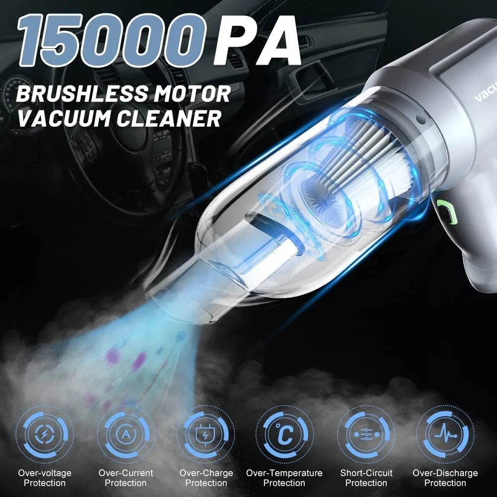 Cordless Handheld Car Vacuum Cleaner with Filter O401728