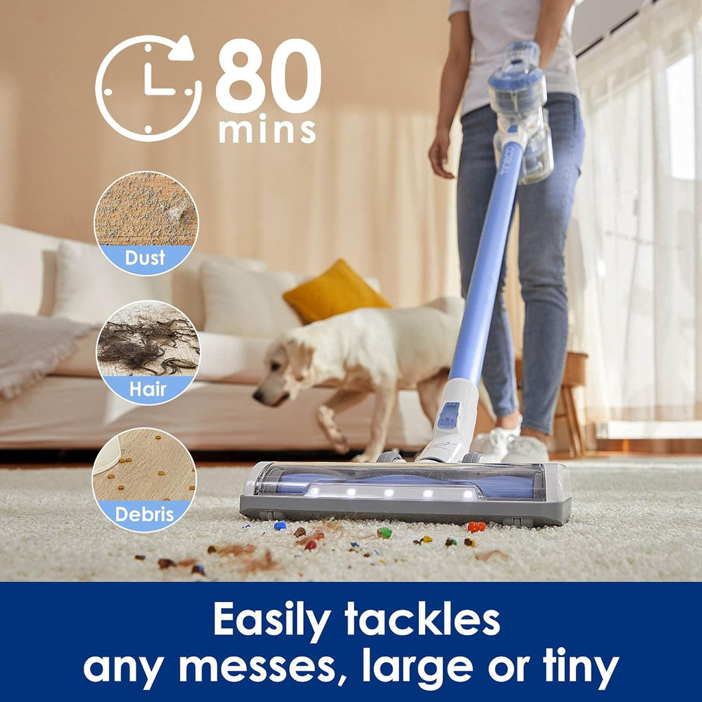 Cordless Stick Vacuum Cleaner with 2 Powered Cleaner Head H94949