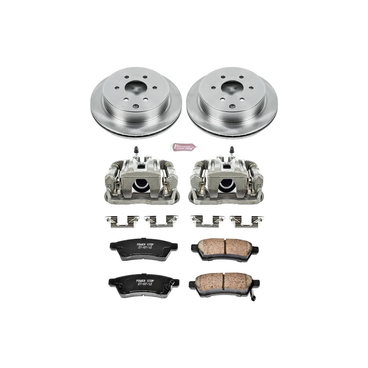 White Brake Kit with Calipers J321303