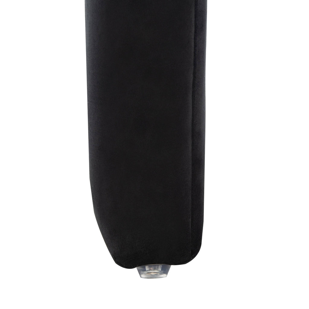 Black Accent Bench D6764