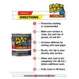 White Liquid Rubber Sealant Coating, 2.5 Gallon V790