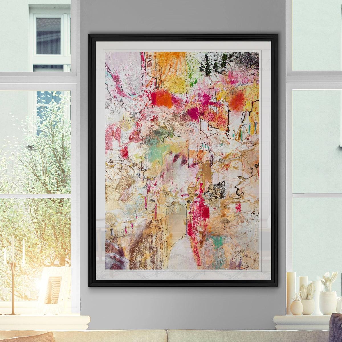 Custom Framed Print 30x40 Y1493
