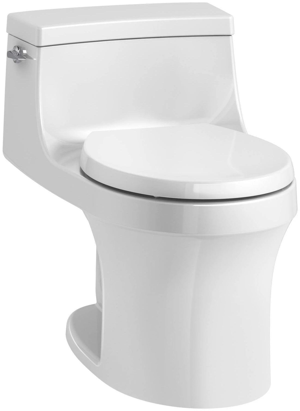 White One-Piece Round-Front Toilet U405021