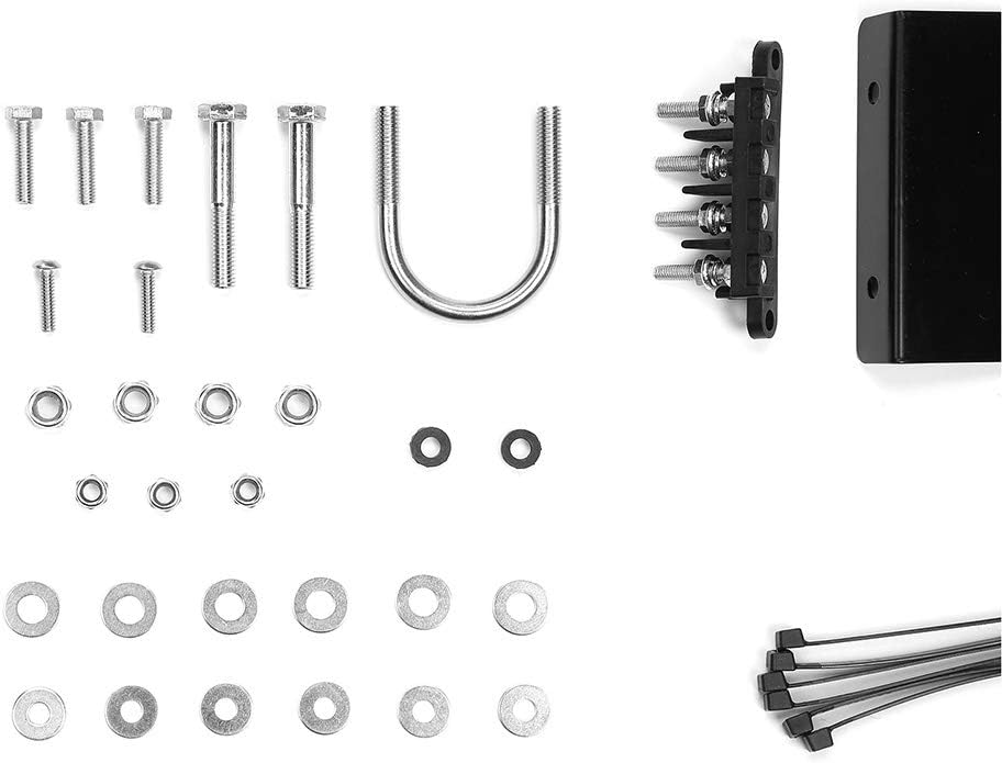 Battery Relocation Kit with Battery Box Wires A9404