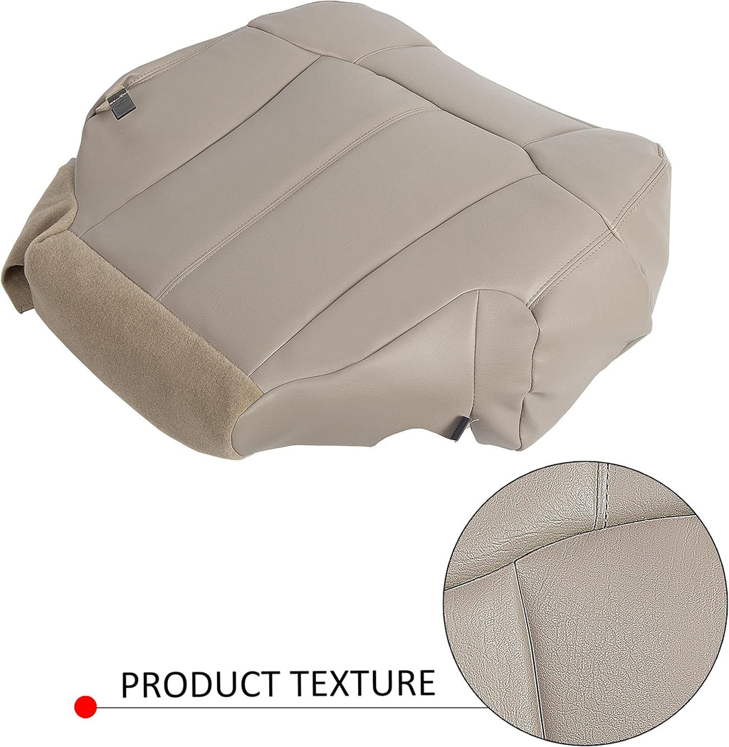 Tan Leather Seat Cover Pack of 2 G170