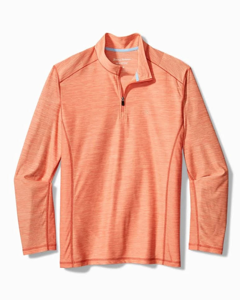 Peach Parrot Half-Zip Size S F662
