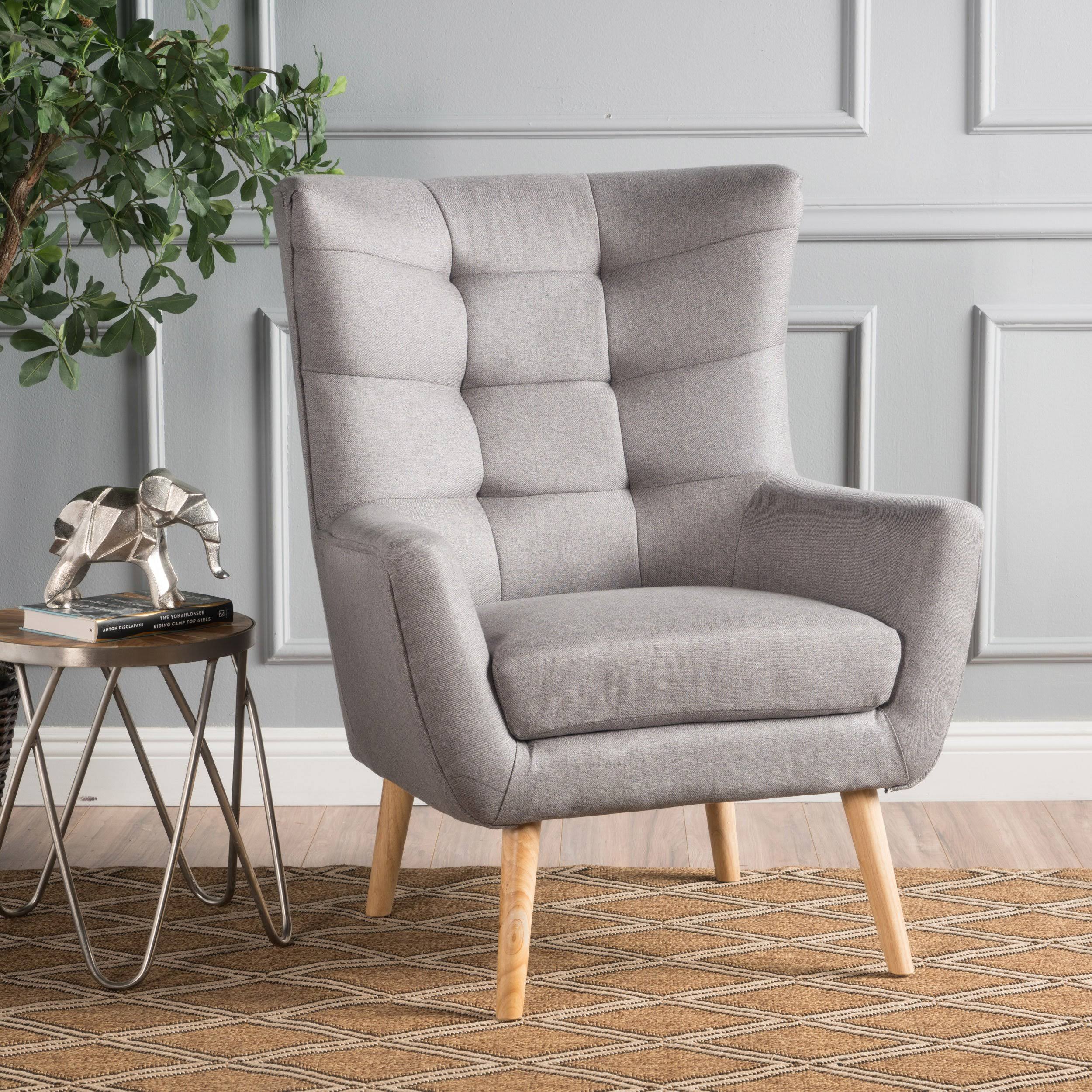 Dark Teal Fabric Club Chair X19867