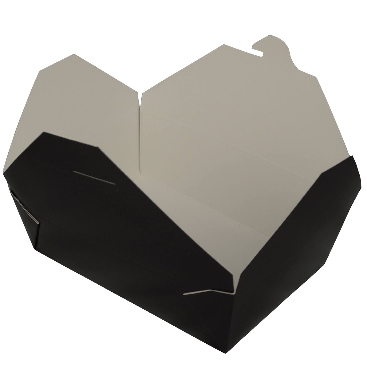 66 oz Black Paper Food Container N54918