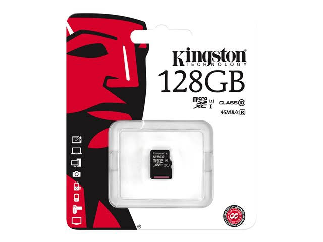 128 GB microSDXC UHS-I Flash Memory Card B305401