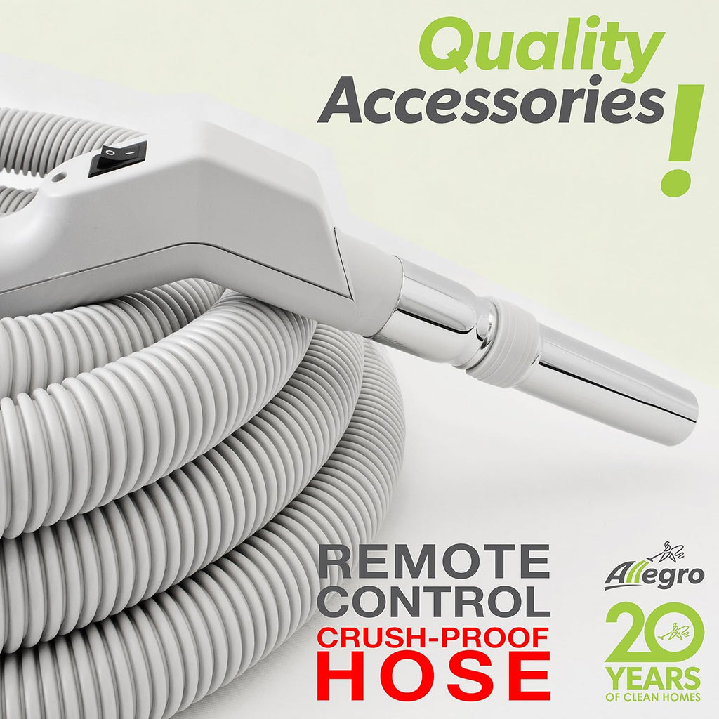 Central Vacuum Deluxe Air Package 30 ft. Hose B340512