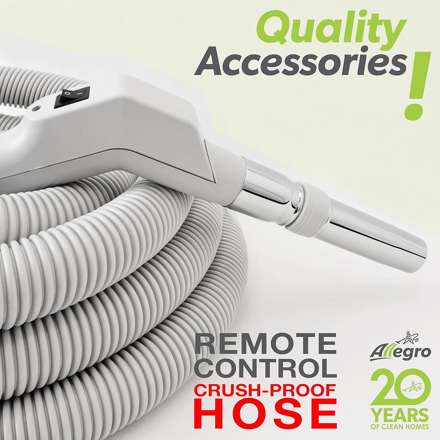 Central Vacuum Deluxe Air Package 30 ft. Hose B340512