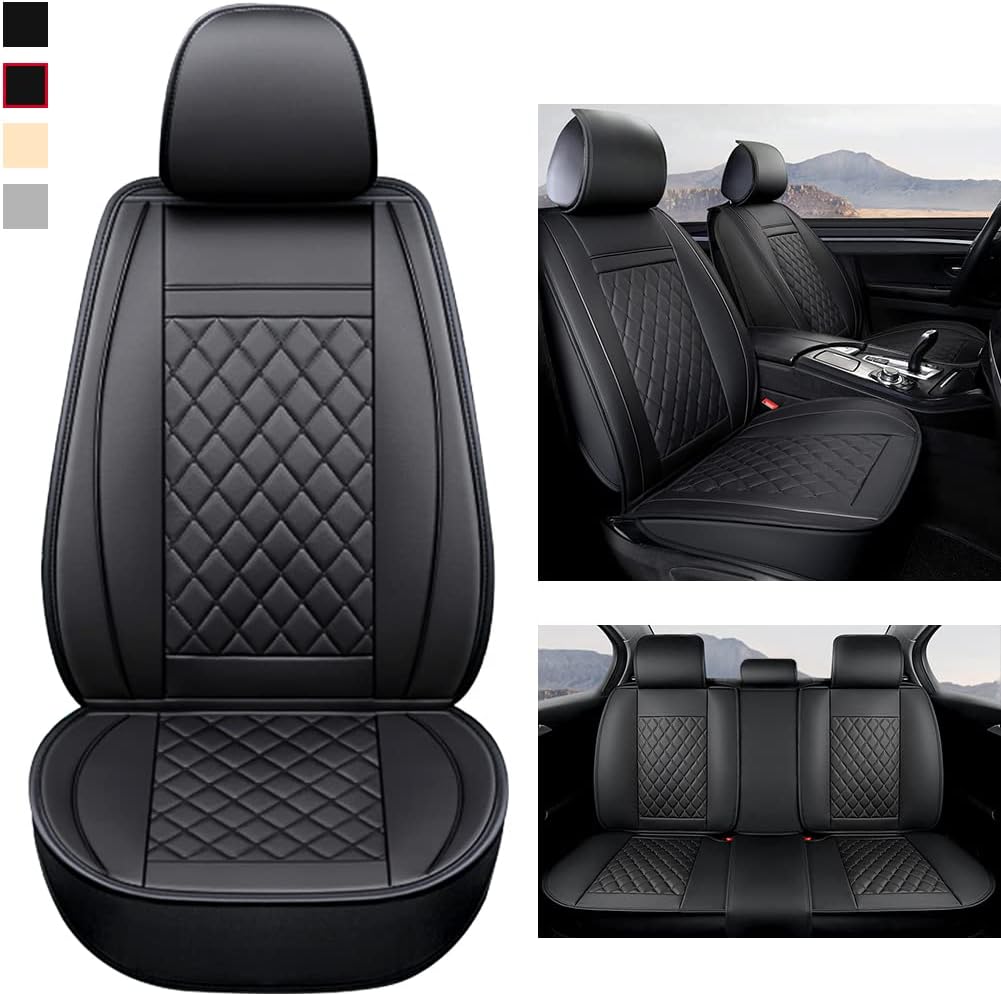 Gray Car Seat Covers Full Set Pack of 2 S70437