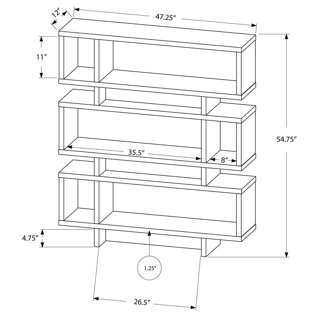 Cappuccino Bookcase G134265