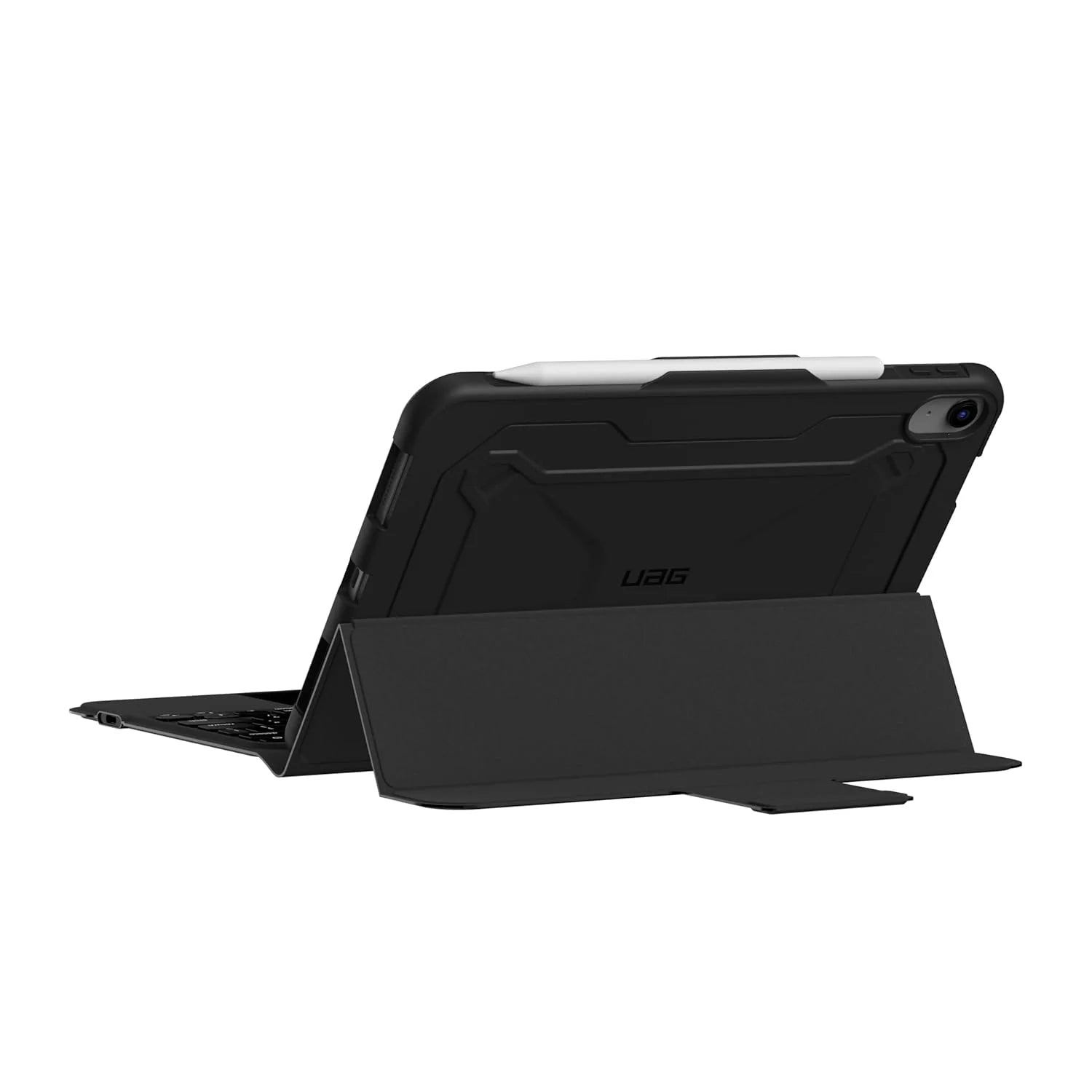 Black/Ash English Rugged Bluetooth Wireless Keyboard Folio Cover for iPad 10.9" 10th Gen S646