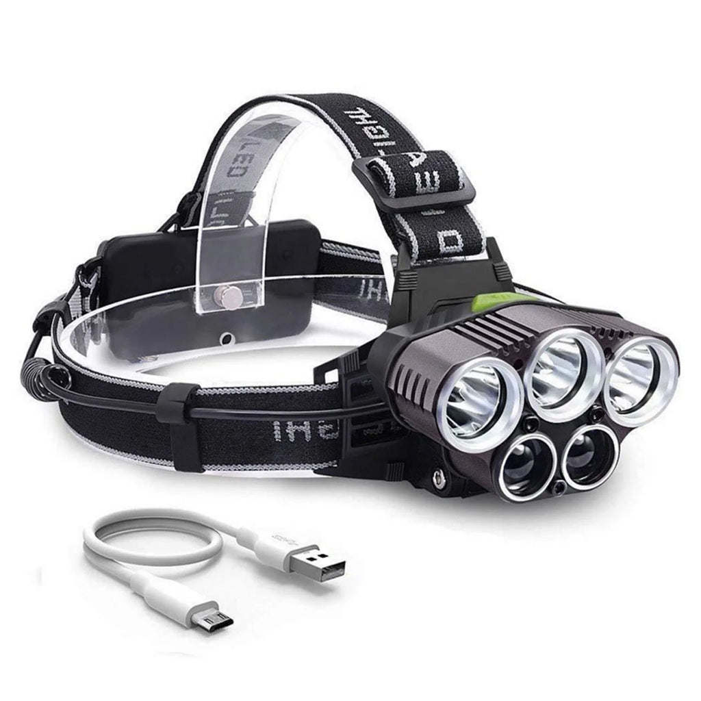 Rechargeable LED Headlamp with Adjustable Angle Q313