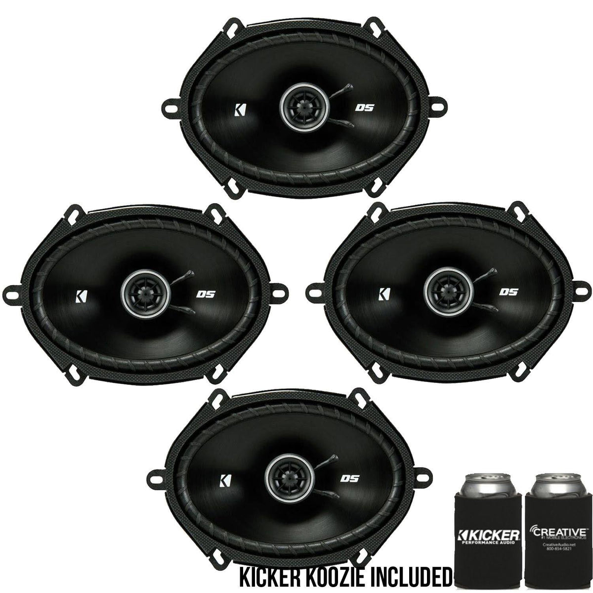 6x8-Inch Coaxial Speakers 4-Ohm K963481