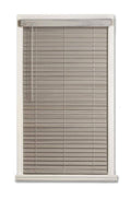 Cordless Faux Wood Room Darkening Horizontal Blind Y599715