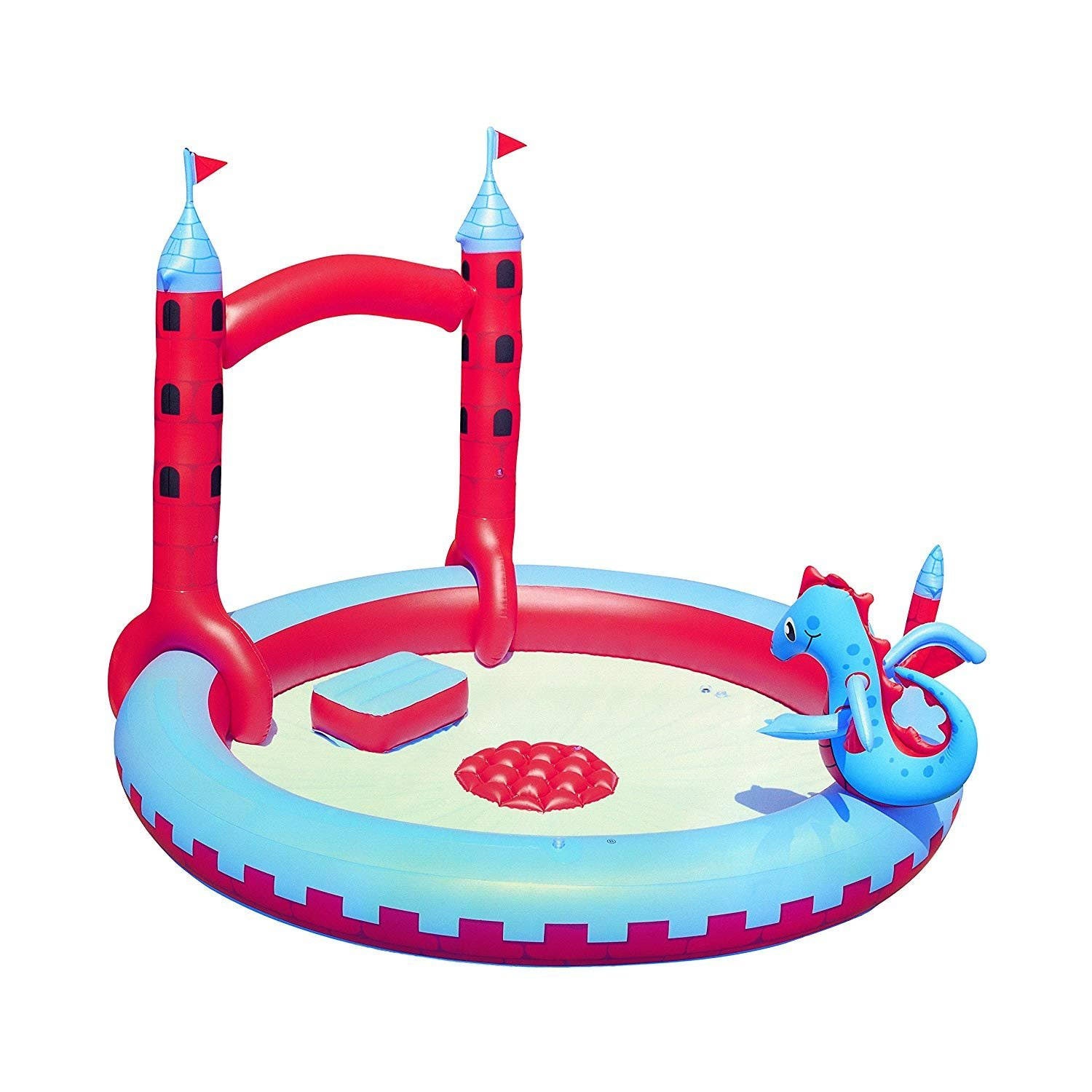 Inflatable Interactive Castle Play Pool U24620