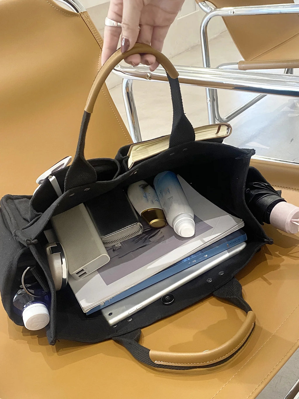 Canvas Large Capacity Tote Bag G765