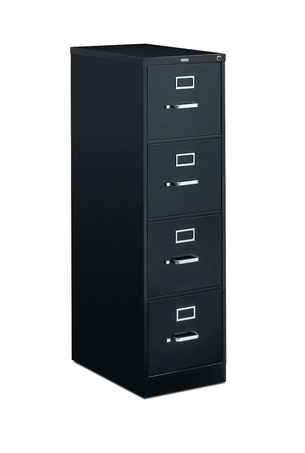 4-Drawer Letter File Filing Cabinet with Lock R184
