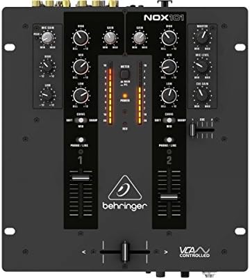 2-Channel DJ Mixer Black O8881
