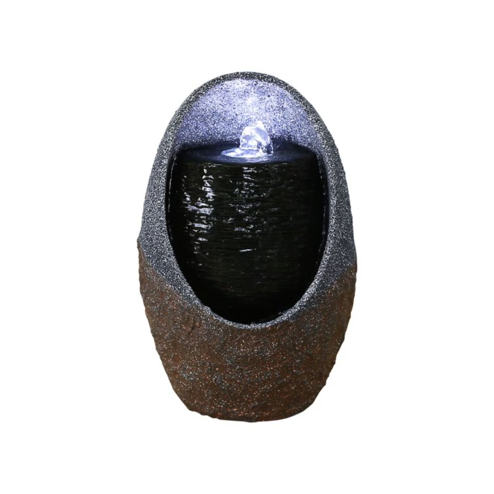 11" LED Lighted Water Tabletop Fountain K486