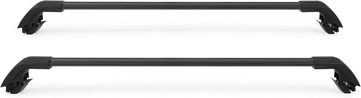 Roof Rack Cross Bars for Hyundai Tucson 2016-2021, Black Matte Aluminum, Pack of 2 J274