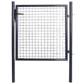Galvanised Steel Mesh Garden Gate H83665